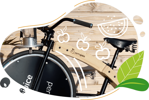 le vélo smoothie en bois unique en france