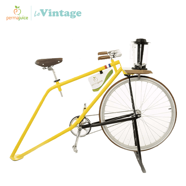 Vélo vintage beige
